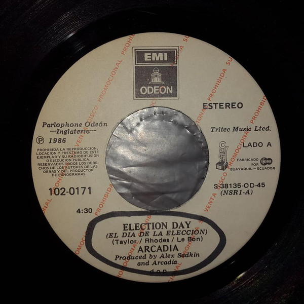 Election Day = El Dia De La ElecciÃ³n